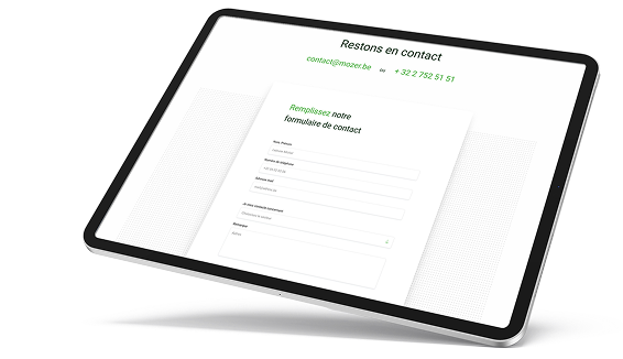 Image d’illustration du formulaire de contact